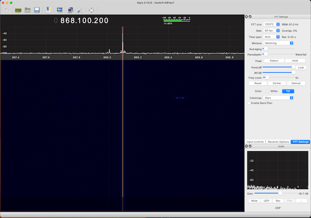 gqrx screenshot